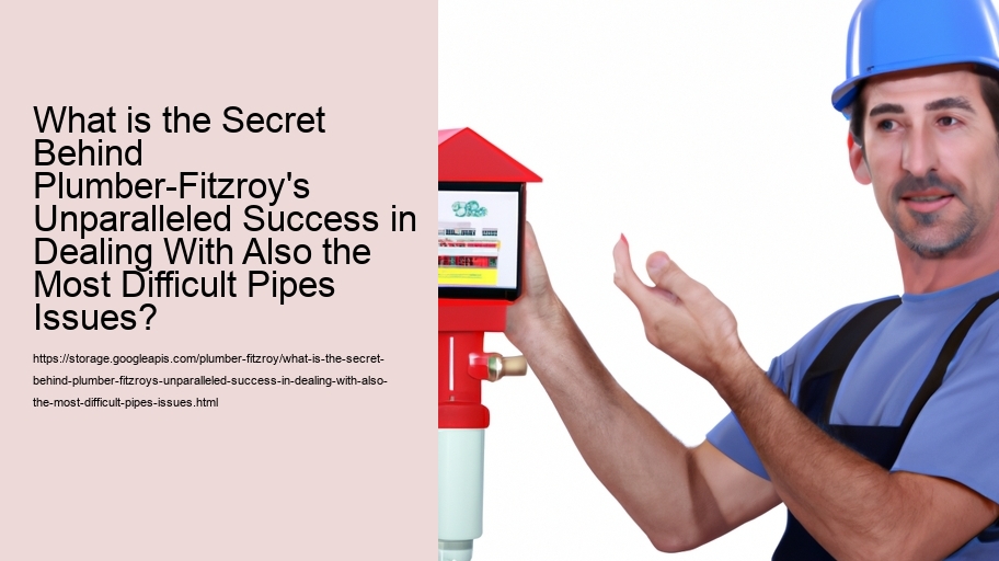 What is the Secret Behind Plumber-Fitzroy's Unparalleled Success in Dealing With Also the Most Difficult Pipes Issues?